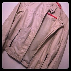 🏍 J2 Large 100% Vegan Leather Moto Jacket